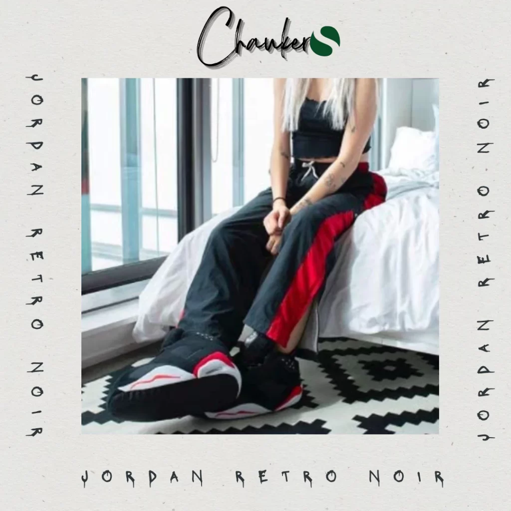 Chausson Sneakers Jordan Retro Noir