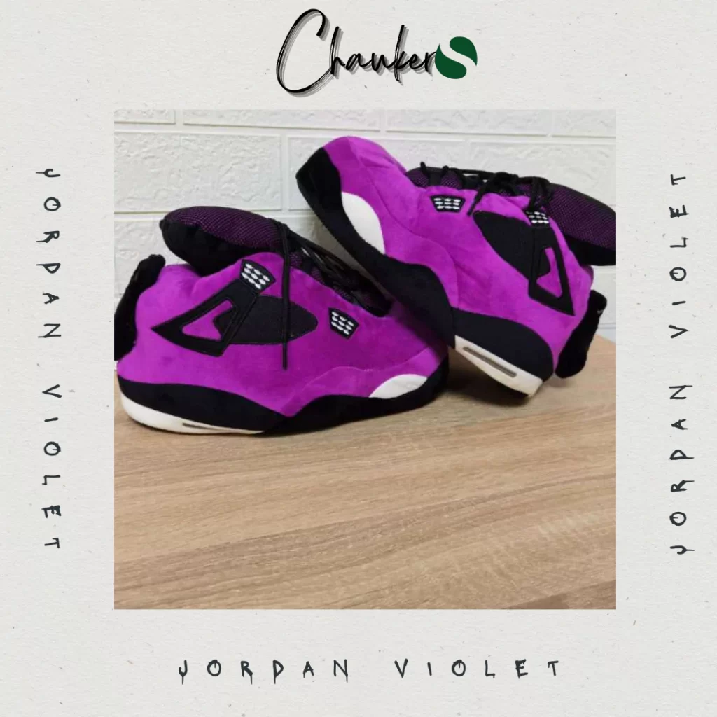 Chausson Sneakers Jordan Violet