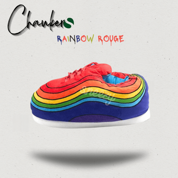 Chaussons Sneakers Nike Air Max Rainbow Rouge : Un Artisanat de Qualité pour un Confort Durable