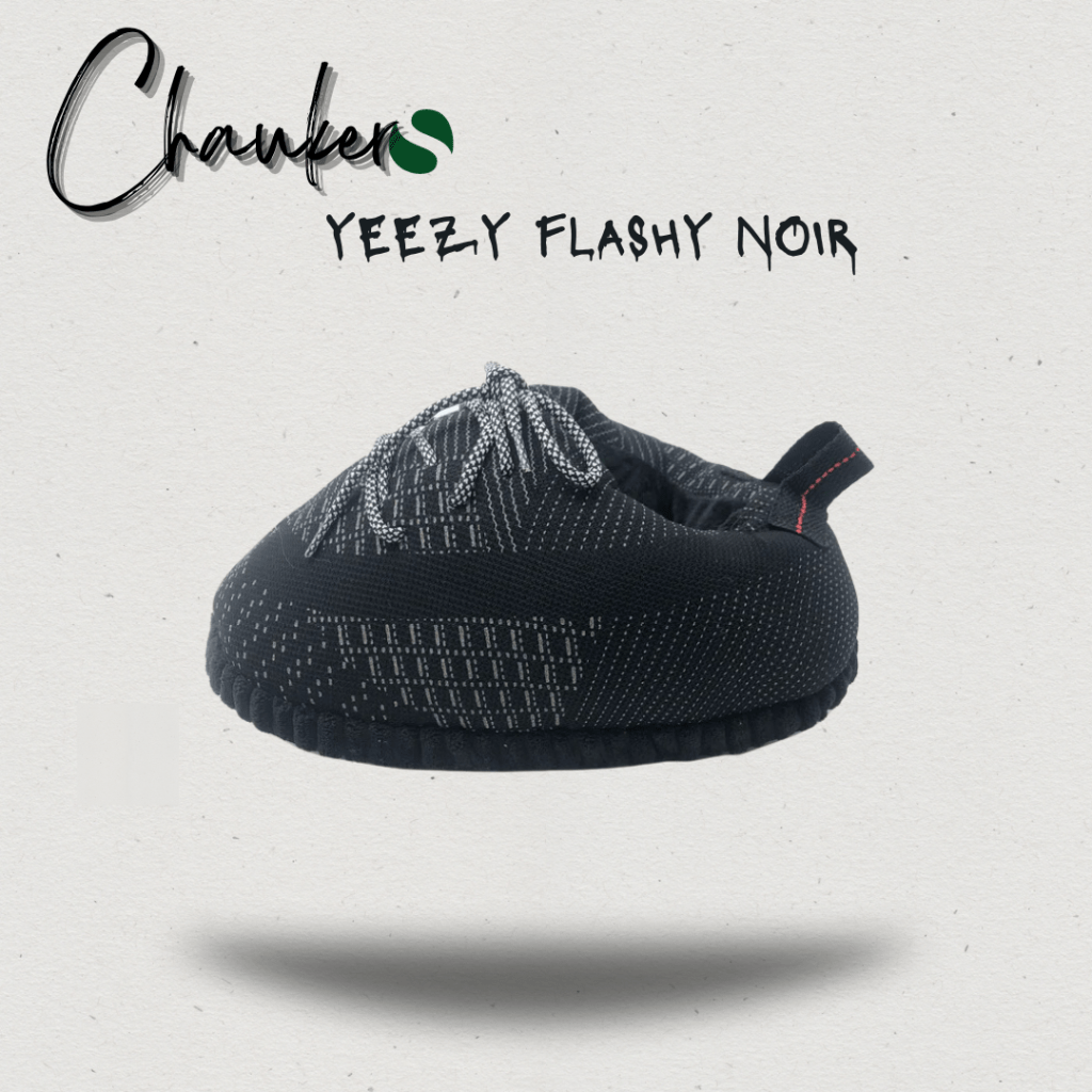 Chausson Sneakers Yeezy Flashy Noir