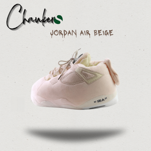 Chausson Sneakers Jordan Air Beige