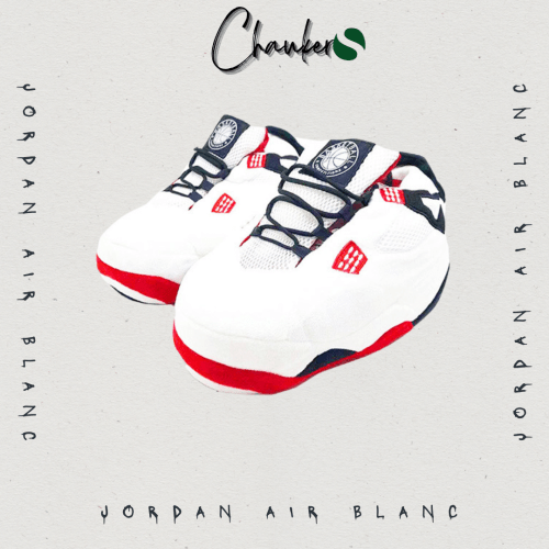 Chausson Sneakers Jordan Air Blanc
