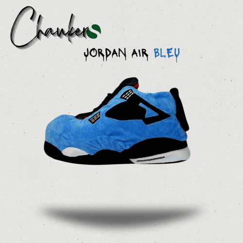 Chausson Sneakers Jordan Air Bleu