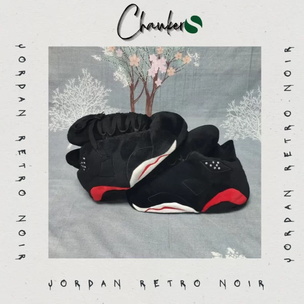 Chausson Sneakers Jordan Retro Noir