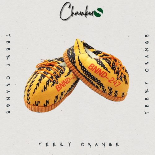 Chausson Sneakers Yeezy Orange