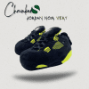 Chausson Sneakers Jordan Noir Vert