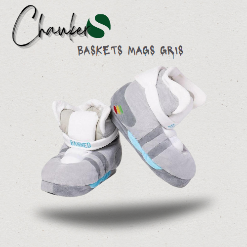 Chausson Sneakers Baskets MAGS Gris