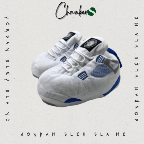 Chausson Sneakers Jordan Bleu Blanc