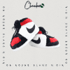 Chausson Sneakers Jordan OG Rouge Blanc Noir