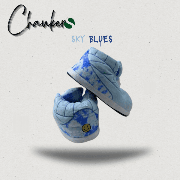 chausson sneakers jordan sky blues