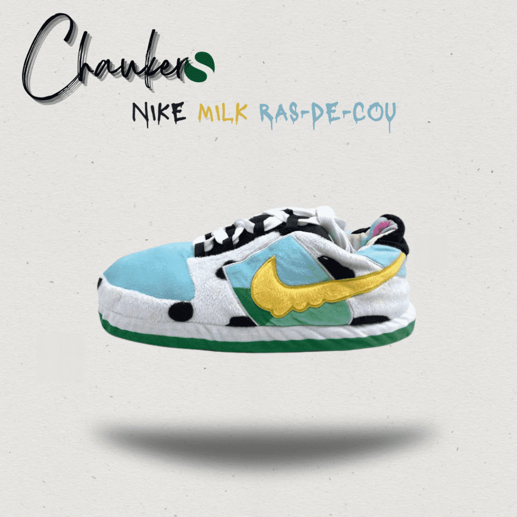 Chausson Sneakers Nike Milk Ras-de-cou