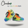 Chausson Sneakers Jordan AJ 1 Balvin Colores