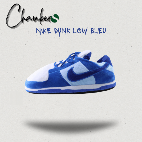 Chausson Sneakers Nike Dunk Low Bleu : Le style urbain revisité, un design emblématique et contemporain