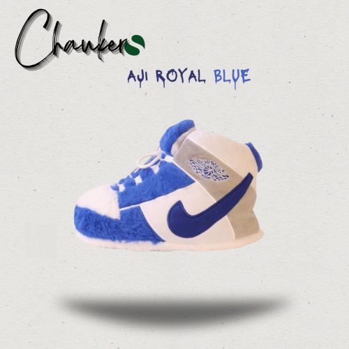 Chausson Sneakers Jordan AJ 1 Royal Blue