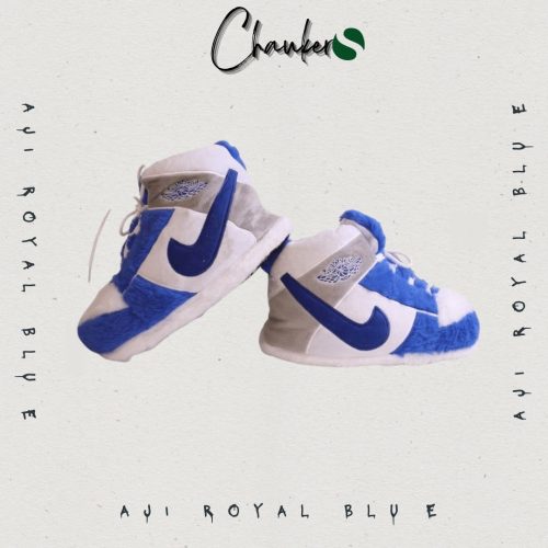 Chausson Sneakers Jordan AJ 1 Royal Blue