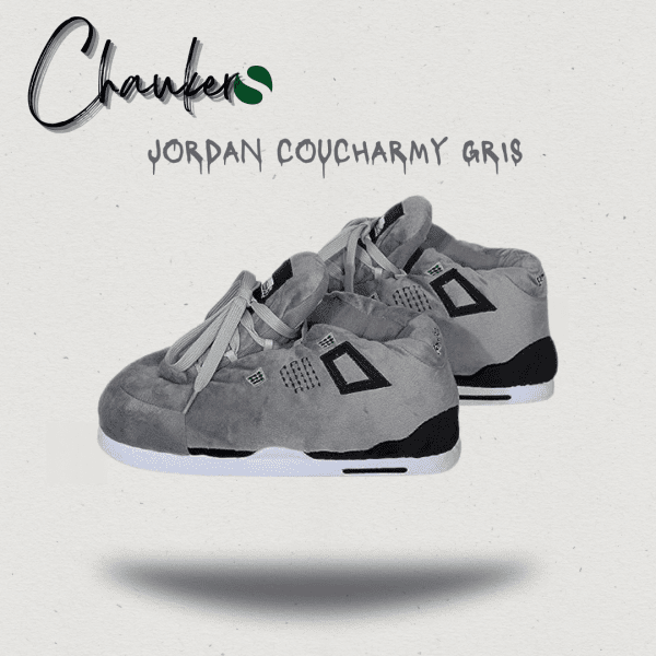 Chaussons Sneakers Baskets Jordan Coucharmy Gris : Un Style Urbain Intemporel