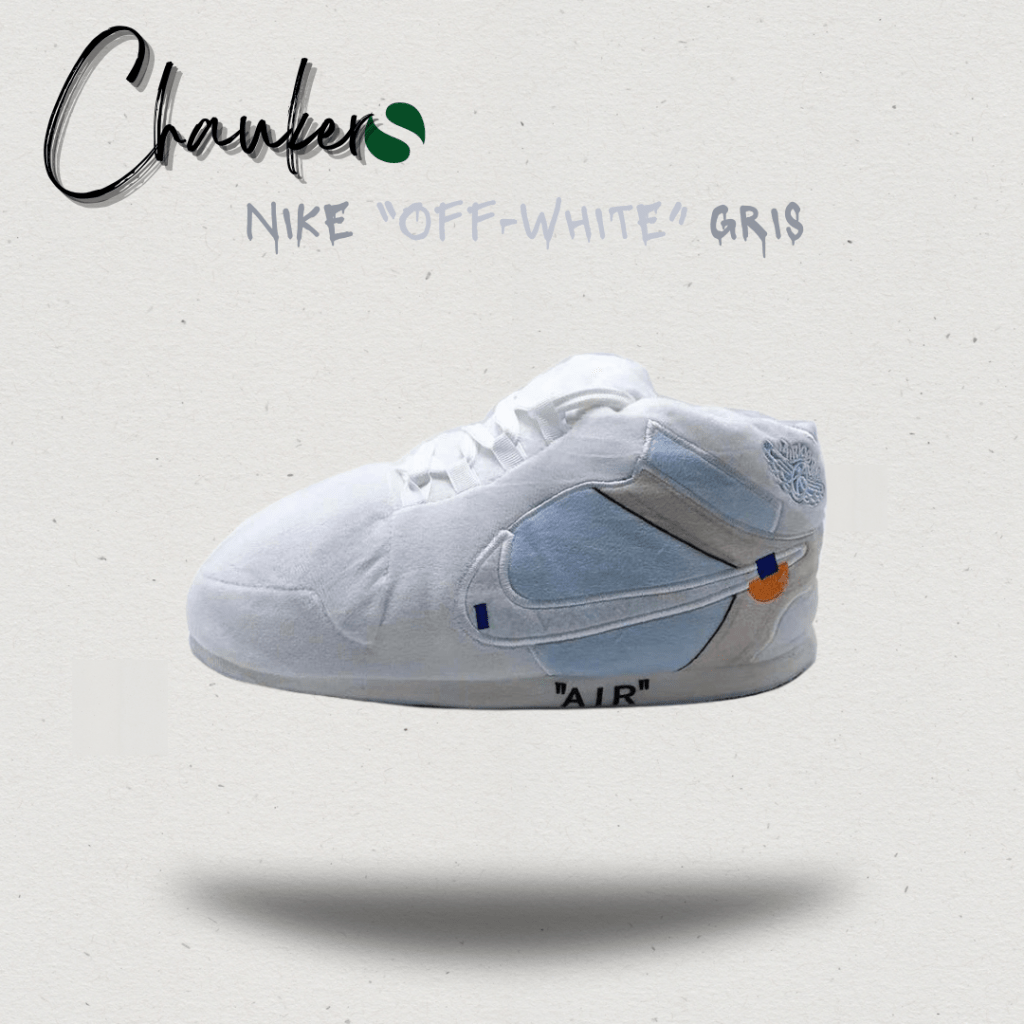 Chausson Sneakers Nike Off-White Gris : L'Élégance et le Confort Réunis