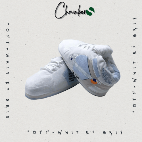 Chausson Sneakers Nike Off-White Gris : L'Élégance et le Confort Réunis
