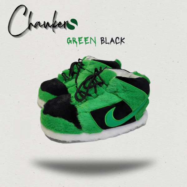 Chausson Sneakers Nike Green Black : Style et Confort Réunis