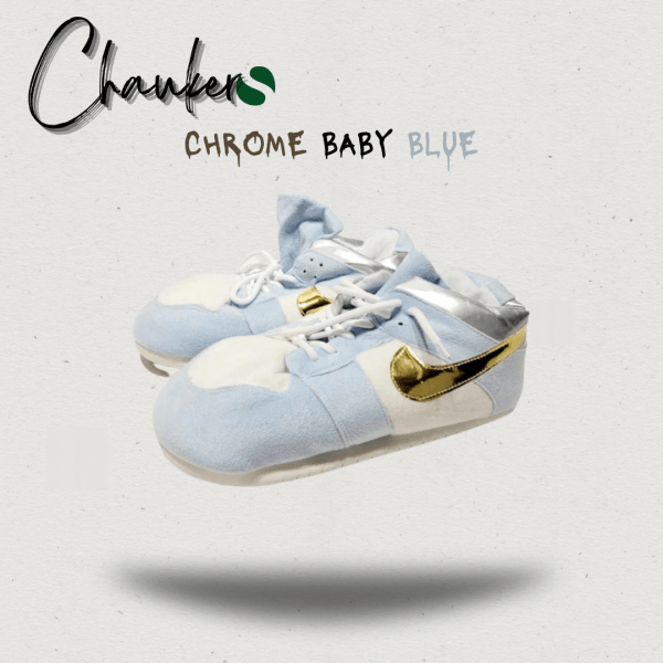 Chausson Sneakers Nike Chrome Baby Blue : Élégance et Confort Modernes