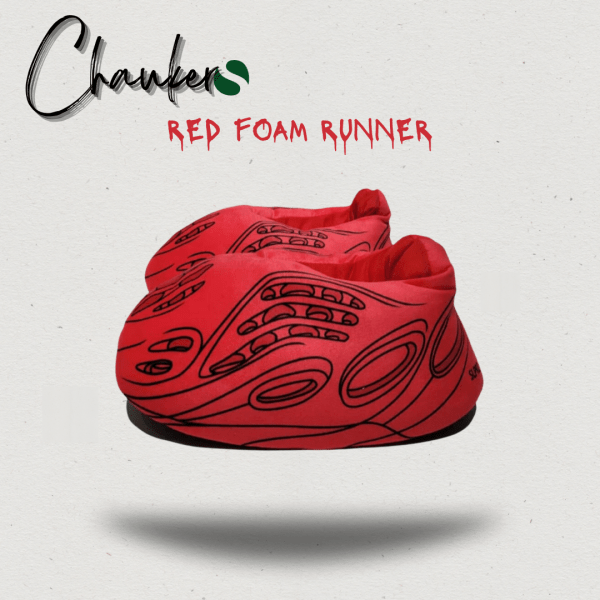 Chausson Sneakers Yeezy RED FOAM RUNNER : L'Alliance Audacieuse de Confort et de Style