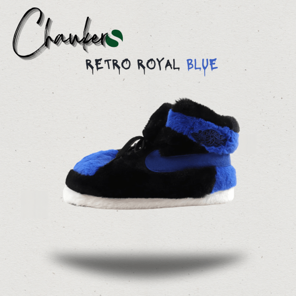 Explorez l'Élégance Rétro avec les Chaussons Sneakers Nike Retro Royal Blue