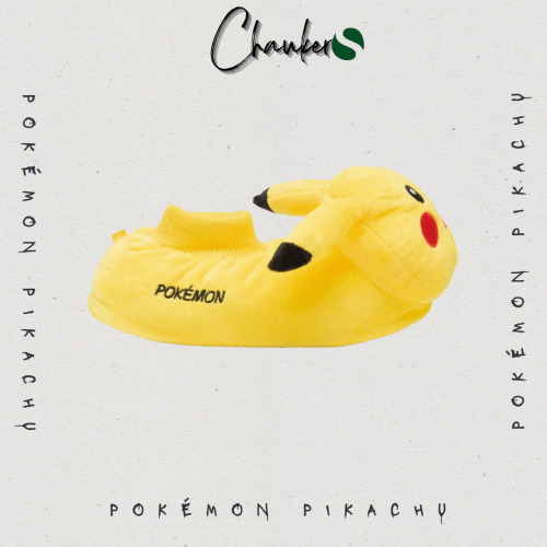 Chausson Animal Garçon Pikachu Pokémon Jaune : L'Incontournable pour les Petits Fans !