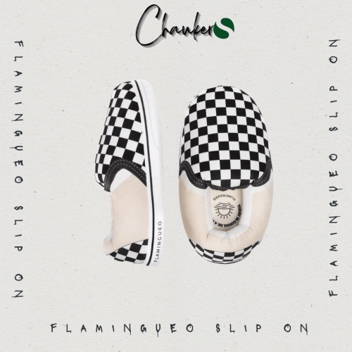 Chausson Sneakers Baskets Flamingueo Slip-On