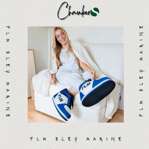 Chausson Sneakers Baskets Flamingueo Bleu Marine : Confort et Style Réunis