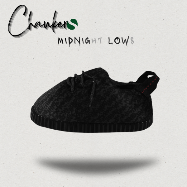 Chausson Sneakers Cozy Kicks MIDNIGHT LOWS : L'Élégance du Style Yeezy Boost 350, le Confort Absolu des Chaussons