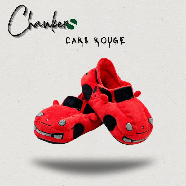 Chausson Sneakers Cars Porsche Rouge: Confort et Style à la Maison