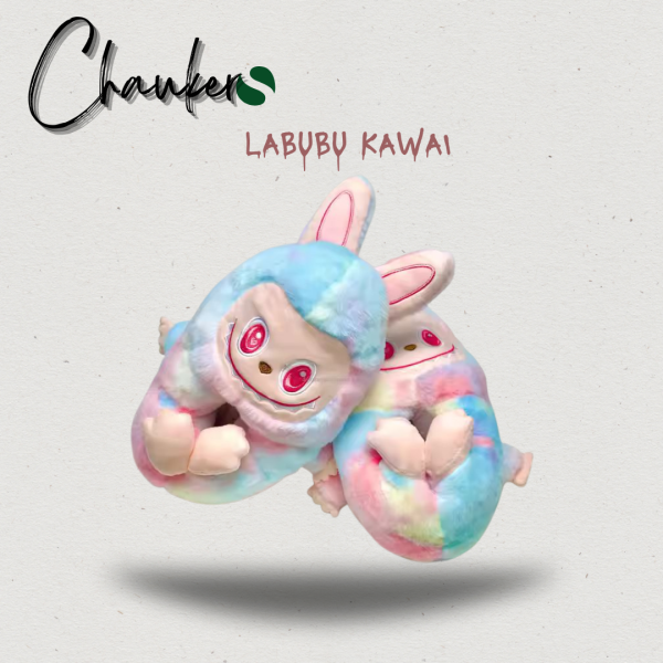 Chausson Animal LABUBU Kawai Multicolore Pastel