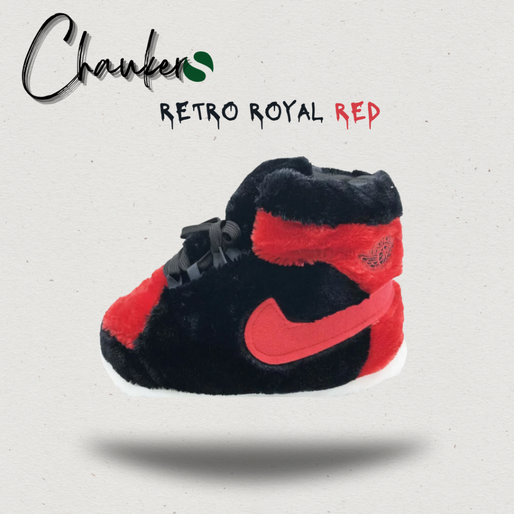 Chausson Sneakers Nike Retro Royal Red